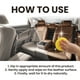 thumbnail image 5 of Car Leather Care Wax, Car Seat Maintenance Wax, All-Natural Leather Conditioner And Cleaner, Leather Stain Removal Brightening Cleaning Car Leather Care Wax buy 2 save 10%, 5 of 8