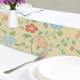 thumbnail image 4 of Yayeee Table Runner 90 inches Long Home Kitchen Dinning Party Decoration, Colorful Flower, 4 of 7