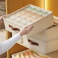 thumbnail image 4 of Caja de almacenamiento para ropa interior, calcetines, sujetadores, armario, cajón organizador para ropa, corbatas, armario, organizador de ropa, calcetines, armario, caja separadora, 4 of 5