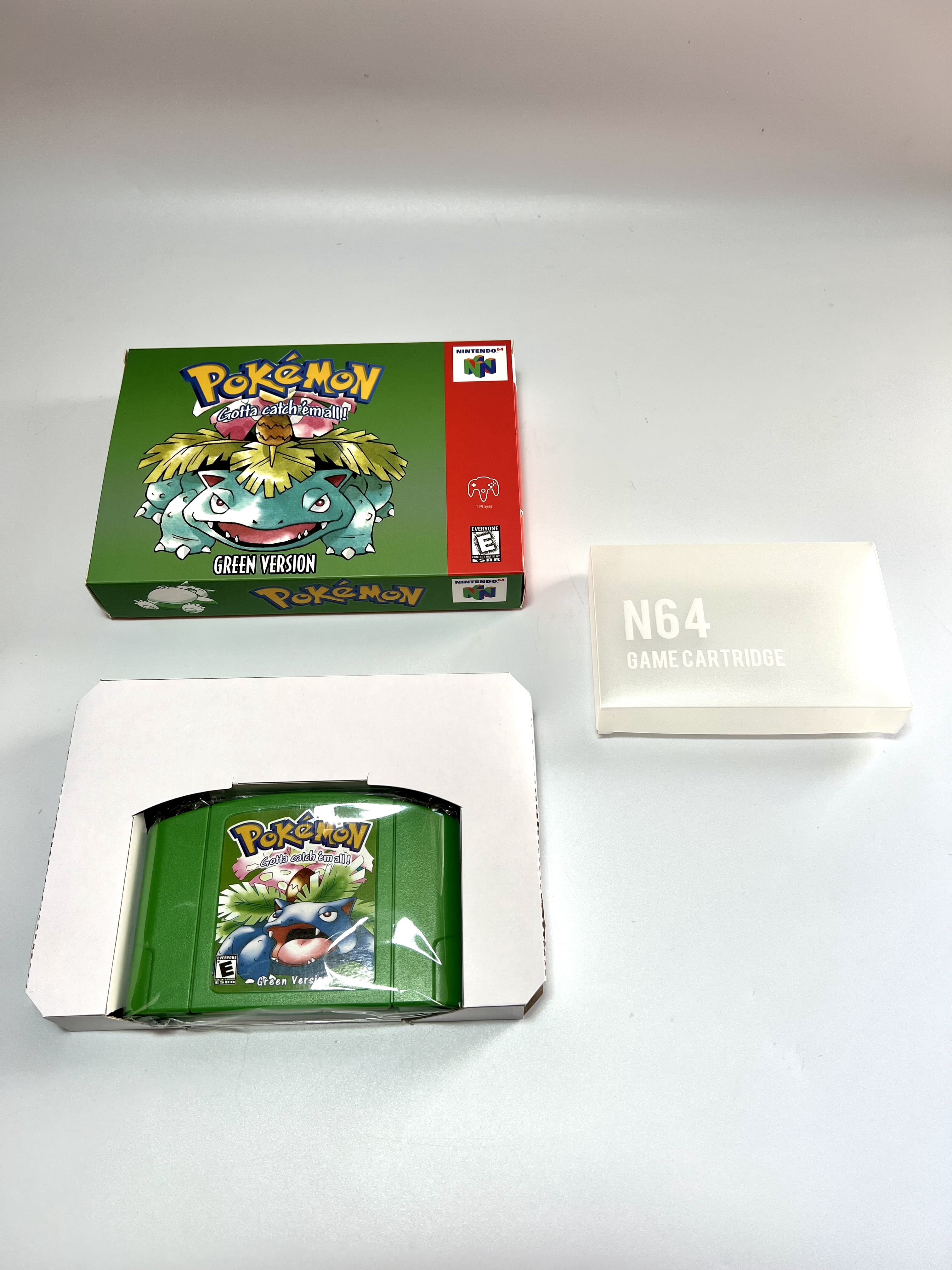 Pokemon Green for N64 (Playable Game)