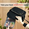 thumbnail image 4 of Meal Prep Container 3 Compartment [20 Pack] Food Bento Box | BPA Free | Stackable | Reusable Boxes, Microwave/Dishwasher/Freezer Safe,Portion Control (36 oz), 4 of 7