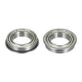 thumbnail image 4 of Uxcell F6804-ZZ Flange Ball Bearing 20x32x7mm Double Metal Shielded Chrome Steel Bearings 4 Pack, 4 of 5
