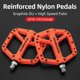 thumbnail image 1 of Rodamientos ultraligeros ROCKBROS, pedales de bicicleta, pedales de nailon para ciclismo de carretera, pedales bmx Mtb, plataforma plana, accesorios de piezas de bicicleta Tan Jianjun unisex, 1 of 2