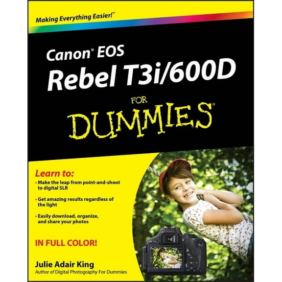 For Dummies Canon EOS Rebel T3i / 600d for Dummies, (Paperback)