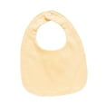 thumbnail image 2 of Babero transpirable ajustable con broches, suave y absorbente para la dentición de niños y niñas. Amarillo, 2 of 9
