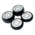 thumbnail image 2 of BELOVING 4 Roues RC Professionnelles Haute Performance Modifiées Bricolage Pneus pour 1:24 244016 Argent, 2 of 8