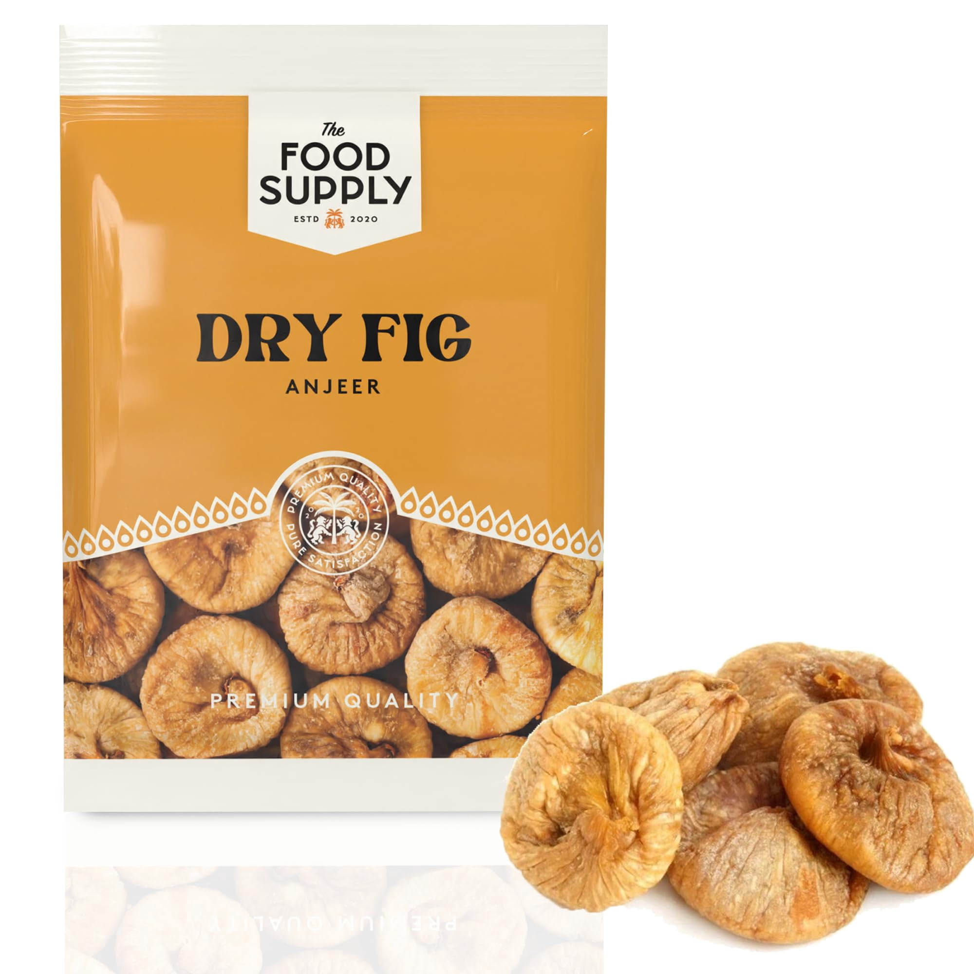 Dried Figs - 100% Natural No Added Sugar Gluten-Free Non-GMO (100g)