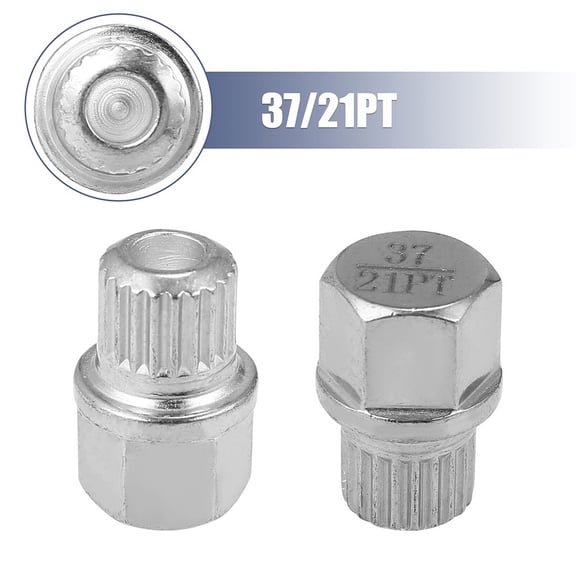 BAMILL 37/21PT Hollow Car Anti Theft Wheel Lock Lug Nut Screw Removal Key for BMW