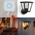 thumbnail image 4 of Philips Hue Inara Outdoor LED Wall Light, Black, 4 of 7