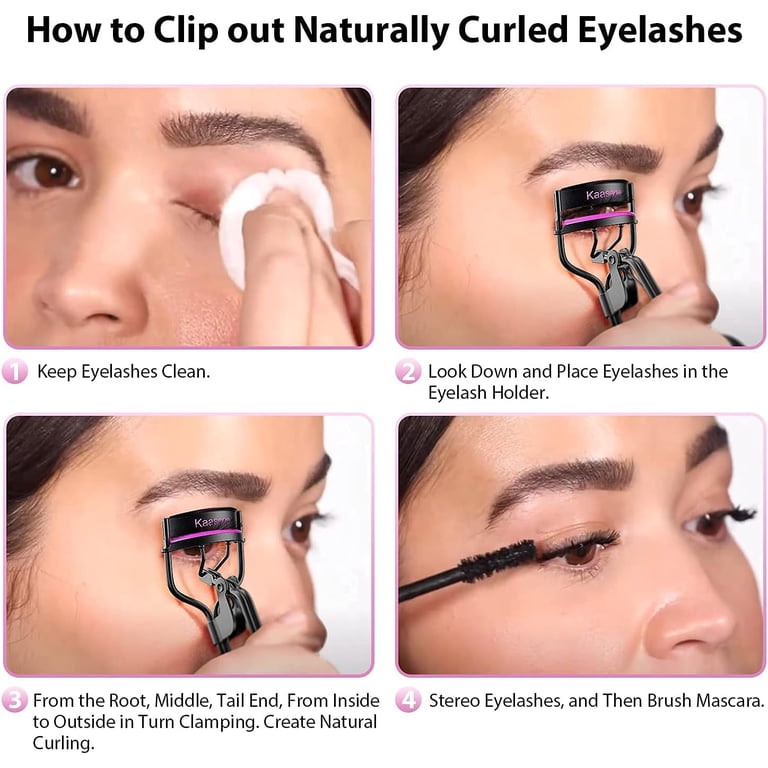Kaasage Eyelash Curler with 5 Replacement Pads photo 7