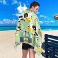 thumbnail image 5 of SKYSONIC Beach Towels 30"x60", Funny Cow Farm Camping Towels Sand Free Beach Towel, Large Beach Towels Quick Dry Bath Travel Towels Pool Yoga Beach Mat for Men Women, 5 of 7