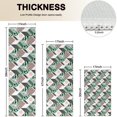 thumbnail image 4 of Green Pink Geometric Pattern Kitchen Rugs Sets Of 3,Kitchen Runner Rugs Non Skid Washable,Decorative Kitchen Floor Mats for Kitchen,Sink,Laundry,17"x30"+ 17"x47" + 17"x59", 4 of 6