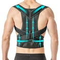 thumbnail image 1 of Back Brace Posture Corrector For Women Men, Back Brace For Lumbar Support Upright Breathable Back Straightener, 1 of 5