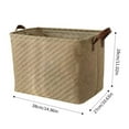 thumbnail image 3 of Storage Front Opening under Bed Thin Storage Shoe Rack for under The Bed with Wheels under The Bed Drawer Stacking Sweater Clear Large Fabric Storage For Organizing Closet Storage, 3 of 4