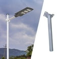 thumbnail image 6 of Colaxi Solar Lighting Mounting Bracket Extension Mounting Arm Light Fixture Bracket Pole Light Pole Mounting for Barn Lamp Post Tree White, 6 of 9