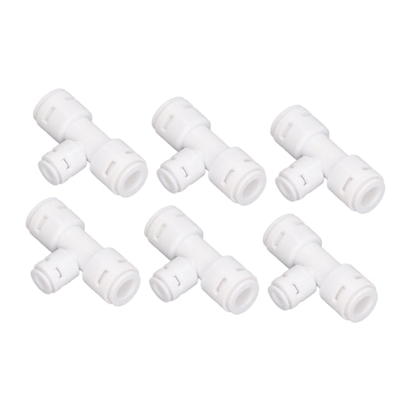 Accesorio de tubo, 10 piezas Conector de tubo de forma de conector de tubo en forma de T El mejor de su clase