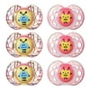Tommee Tippee Closer to Nature, Fun Style Infant Pacifier, 6-18m, 6pk, Unisex