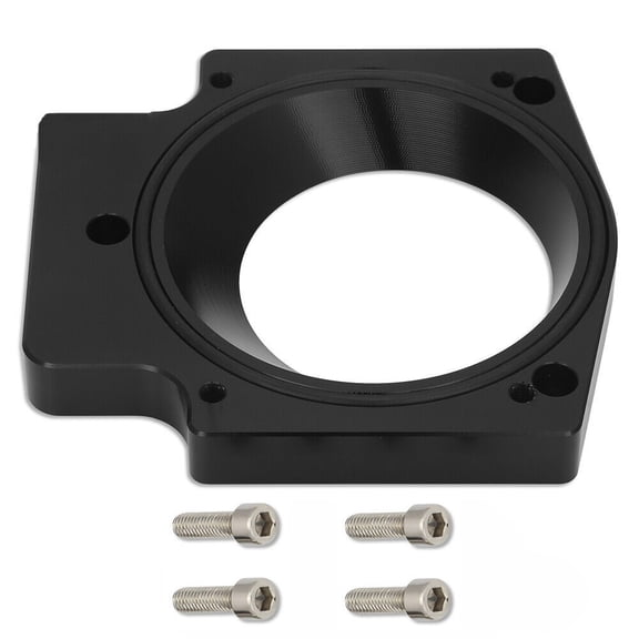 Aluminum 102mm Intake Manifold Throttle Body Spacer Adapter For LS1,LS2,LS6 LSX