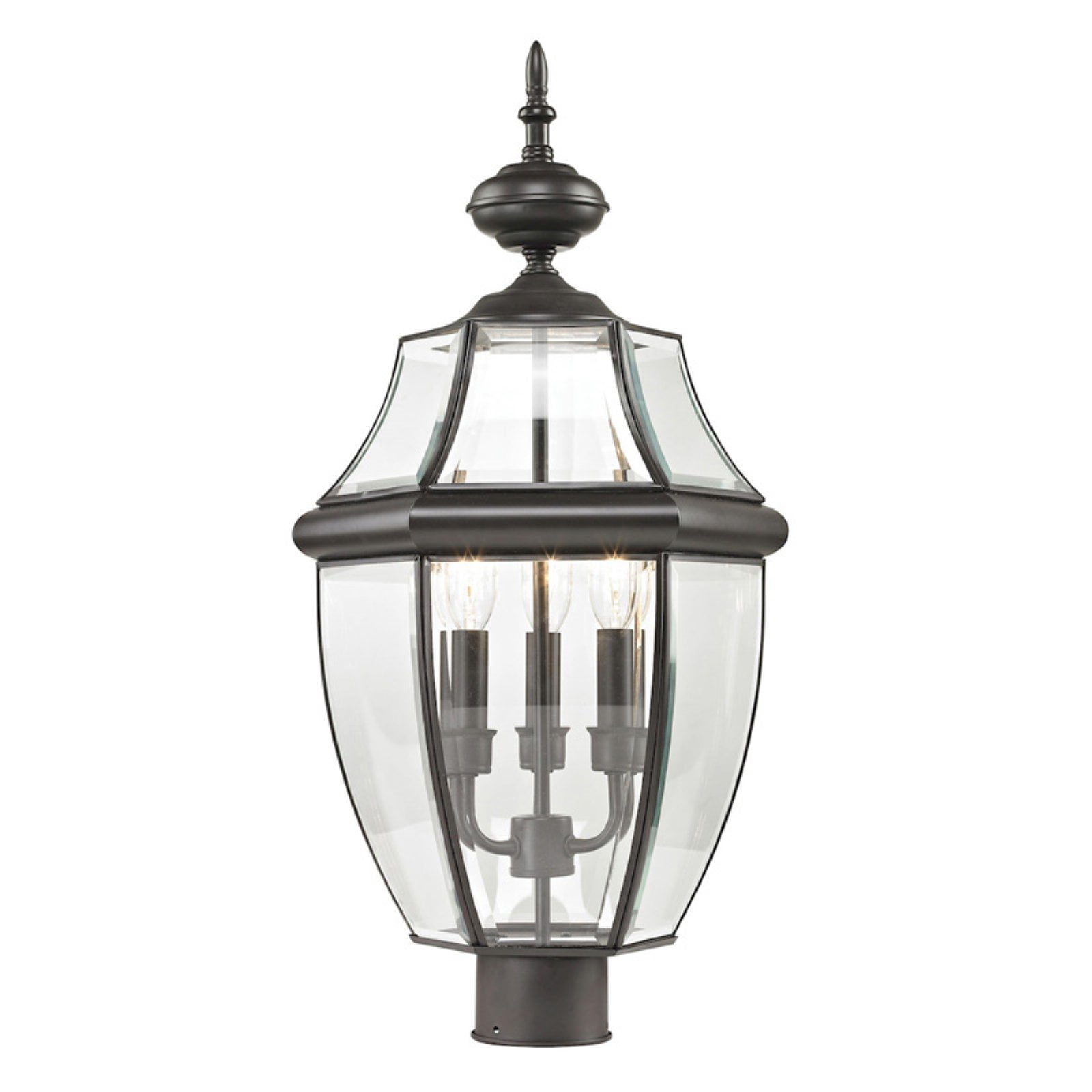 Thomas Lighting - Ashford - 3 Light Outdoor Post Mount-23 Inches Tall and 13