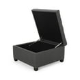 thumbnail image 3 of Christopher Knight Home Hedda Tufted Fabric Storage Ottoman, 3 of 8
