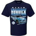 thumbnail image 1 of Kevin Harvick 2020 Busch Light NASCAR Finish Line Navy T-Shirt, 1 of 3