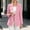 Pink, variant on Lolmot Slim Fit Women's Business Blazer Casual Solid Double Breasted Work Jackets with Pockets Notched Lapel Office Suit Coat