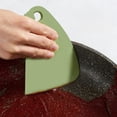 thumbnail image 1 of Silicone Kitchen Scraper - Multi-Functional Degreasing Tool, Stove & Cookware Cleaning, Flexible Soft Scraper, Easy to Clean & Store, Green, JKODE, 1 of 7