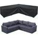 thumbnail image 1 of Funda de sofá esquinero, juego de muebles de jardín impermeable, cubierta seccional para muebles de exterior, 1 of 5