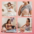 thumbnail image 3 of dELiA*s Girls Bras - 3 Pack Seamless Padded Bras for Teens with Removable Straps, 3 of 7