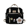 thumbnail image 1 of Mochila linda Kawaii para útiles escolares, mochila para computadora portátil, accesorios para el regreso a la escuela y la universidad (negro) ER, 1 of 5