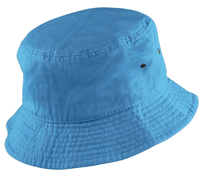 blue fisherman hat