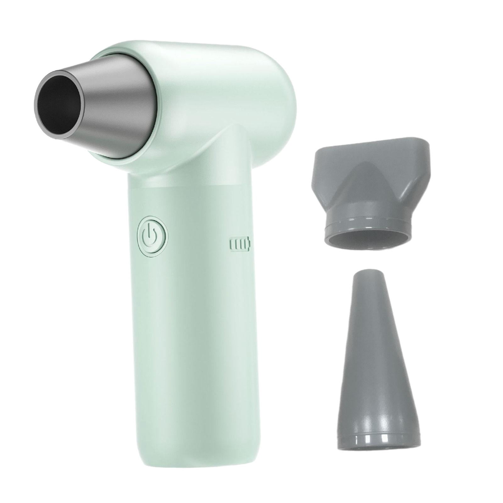 Tongina Cordless Hair Dryer Blow Dryer Household Fast Drying 3 Mouthes Portable Engine Fan Powerful Blow Dryer for Keyboards green