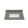 thumbnail image 7 of Altair 31 in. Composite Stone Vanity Top In Concrete Grey with White  Sink, 7 of 7
