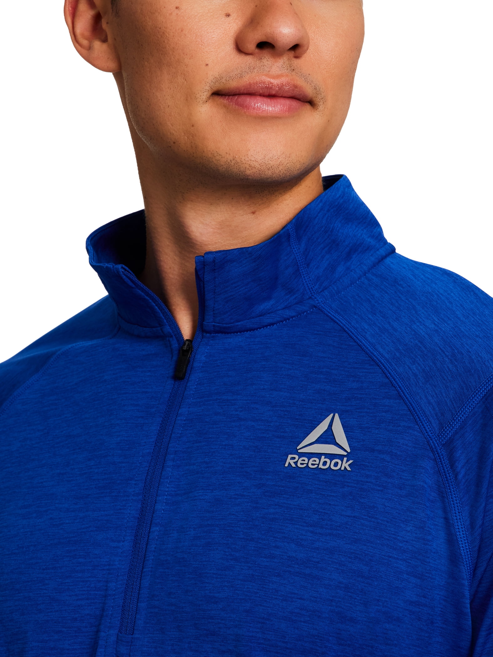 Reebok Men's and Big Men's Trail Quarter-Zip Active Pullover Shirt, Sizes XS-5XL
