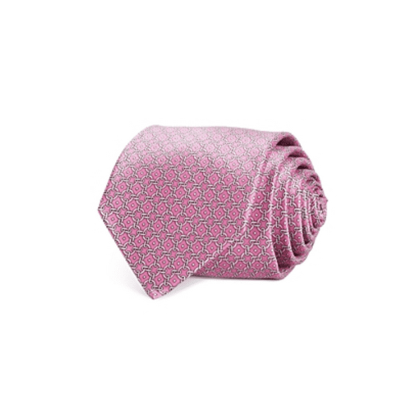 The Men's Store at Bloomingdale's Chainlink Grid Silk Classic Tie