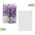 thumbnail image 2 of ONETECH Lavender Flowers Microfiber Premium Golf Towel 24x16in 1PC, 2 of 7