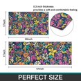thumbnail image 7 of Pioneer Flower Floral Print Pattern Kitchen Rugs Sets Of 2,Anti Fatigue Kitchen Mat Rugs Non Slip Washable,Decorative Kitchen Floor Mats for Kitchen,Sink,Laundry,17"x30"+17"x47", 7 of 7