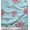 Baby Blue, variant on Soimoi Cotton Duck Fabric Leaves & Rose Flower Fabric Prints By Yard 42 Inch Wide