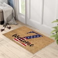 thumbnail image 3 of Jioakfa Independence Day Decorations Clearance 50% 4Th Of July Door Mat Patriotic Doormat Entryway Rug Welcome Independence Day Doormat Stain And Fad Patriotic Decor Welcome Outdoor Mat Z, 3 of 5