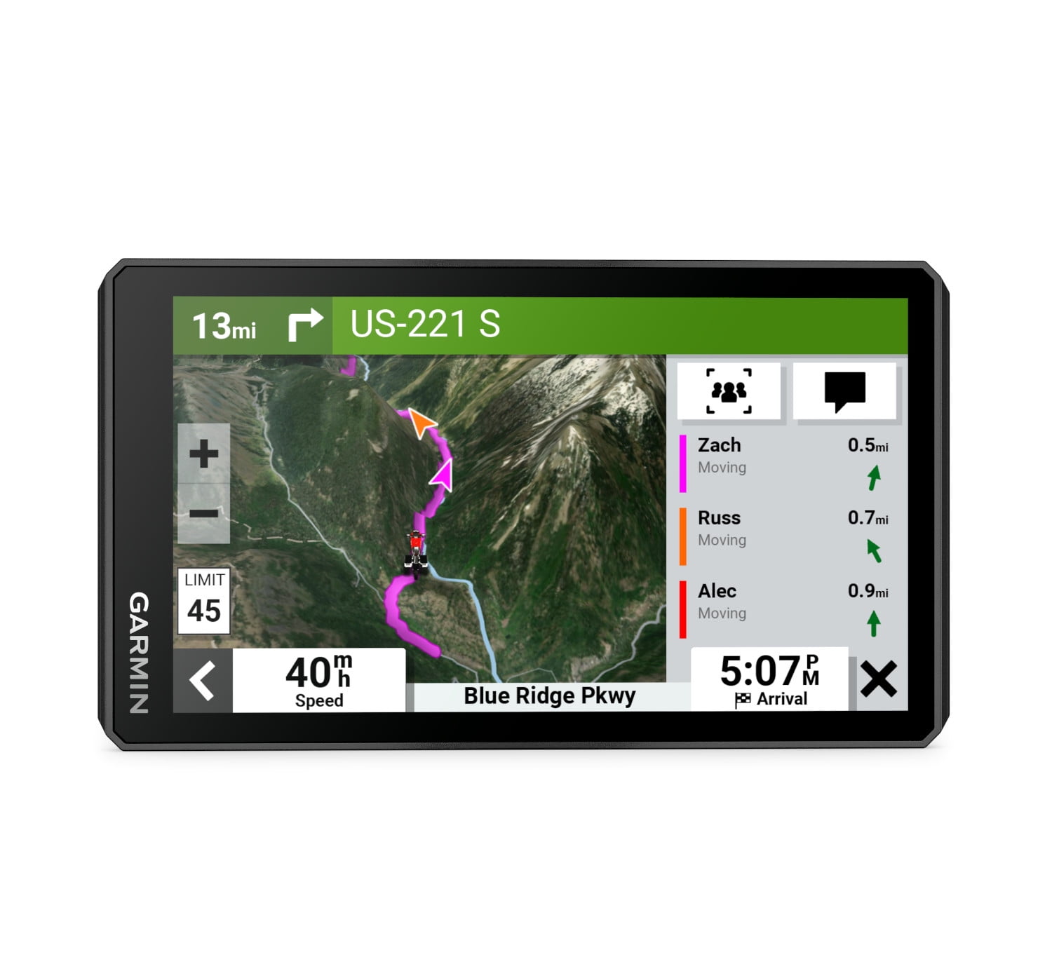 Garmin Zumo XT2 6" Motorcycle Mount GPS Device