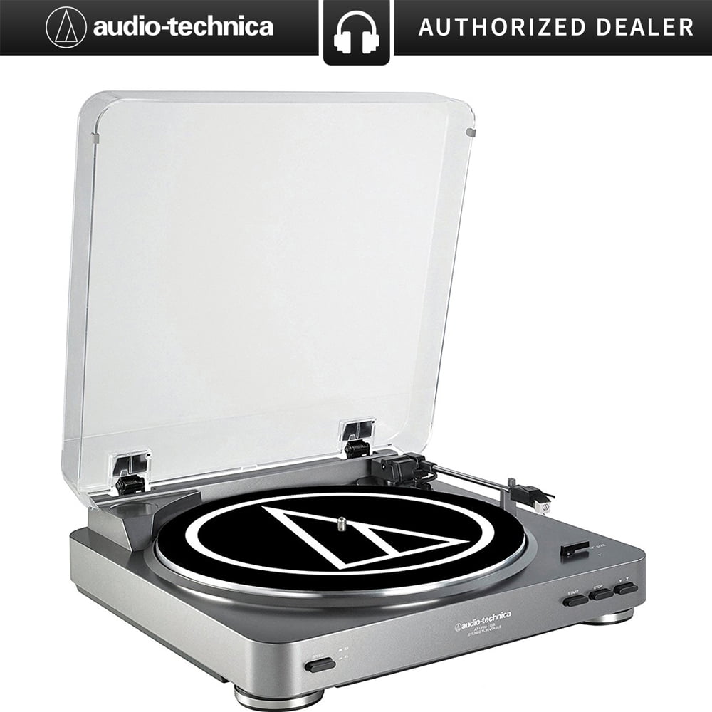 Audio Technica Automatic Stereo Usb Analog Record Player Turntable Silver Walmart Com Walmart Com