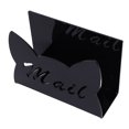 thumbnail image 1 of Plateau de courrier en acrylique, porte-lettres de l'oreille de chat, organisateur de fichiers de comptoir, support de rangement, trieur d'enveloppe de bureau vertical avec des, 1 of 7