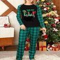 thumbnail image 3 of Ensemble de Pyjamas de Noël Assortis pour la Famille, Vêtements de Nuit Elf pour Couples, 3 of 7