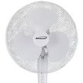thumbnail image 7 of Brentwood Kool Zone 3 Speed 16" Oscillating Stand Fan, White, 7 of 7