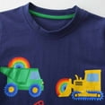 thumbnail image 5 of Kids Tshirts Funny Trucks Excavator Print Casual Summer T Shirts Graphic T-Shirts for Boys 6-7 Years, 5 of 9