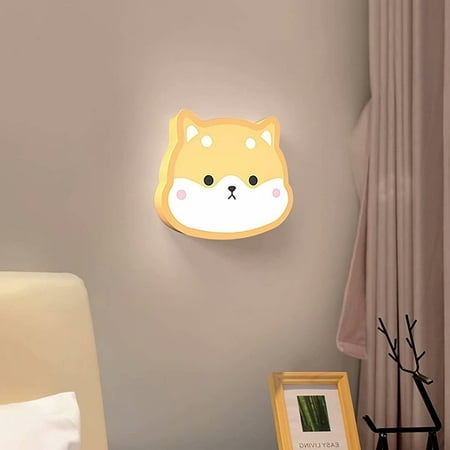 

Cute cartoon children s room wall light bedroom bedside lamp LED creative LED wall lamp wall lighting for boys girls children s rooms aisle background wall