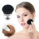 thumbnail image 2 of Brocha de maquillaje de cerdas suaves Cabeza ovalada extra grande de 74 mm | Aplicación rápida en todo el cuerpo y la cara | Aplicador de autobronceador para piernas mejillas hacia atrás | Crema, 2 of 6