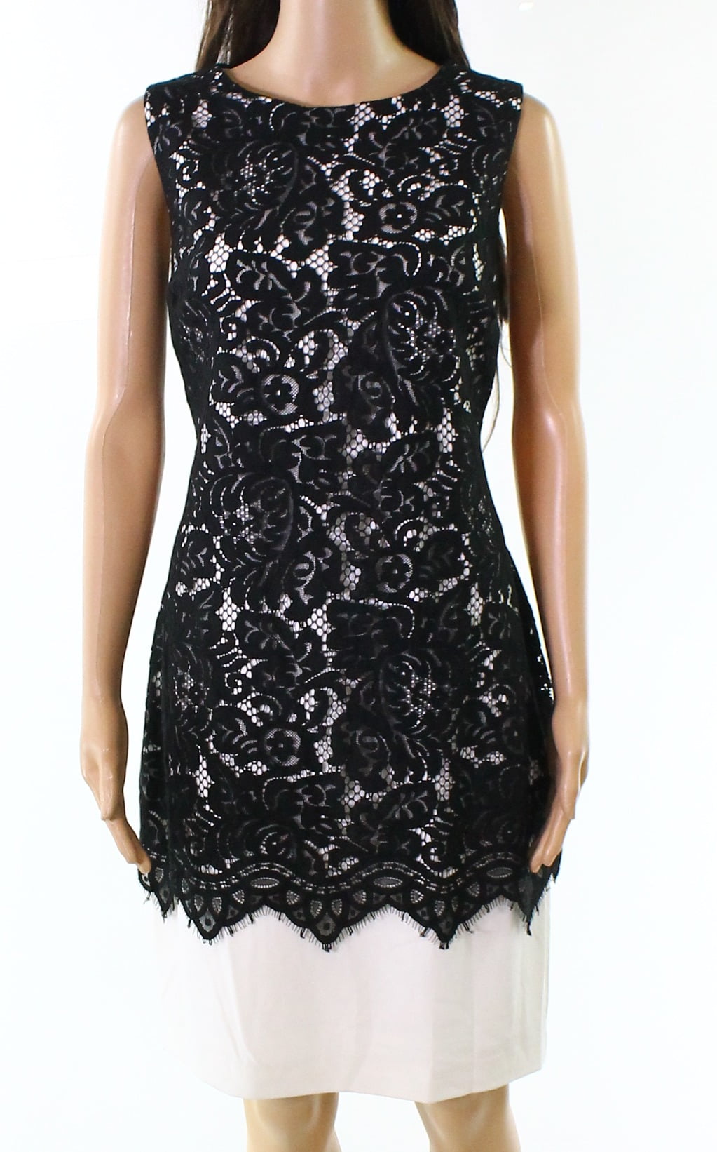 ralph lauren lace sheath dress