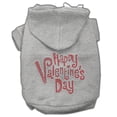 thumbnail image 2 of Mirage Pet Products 54-85 XLPK Happy Valentines Day Rhinestone Hoodies Pink XL - 16, 2 of 5