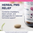thumbnail image 3 of Metagenics Chasteberry Plus - Supports Reproductive Health* - For Menstrual Relief & Regularity* - With Chasteberry, Ashwagandha Root Extract & Black Cohosh - 60 Tablets, 3 of 7